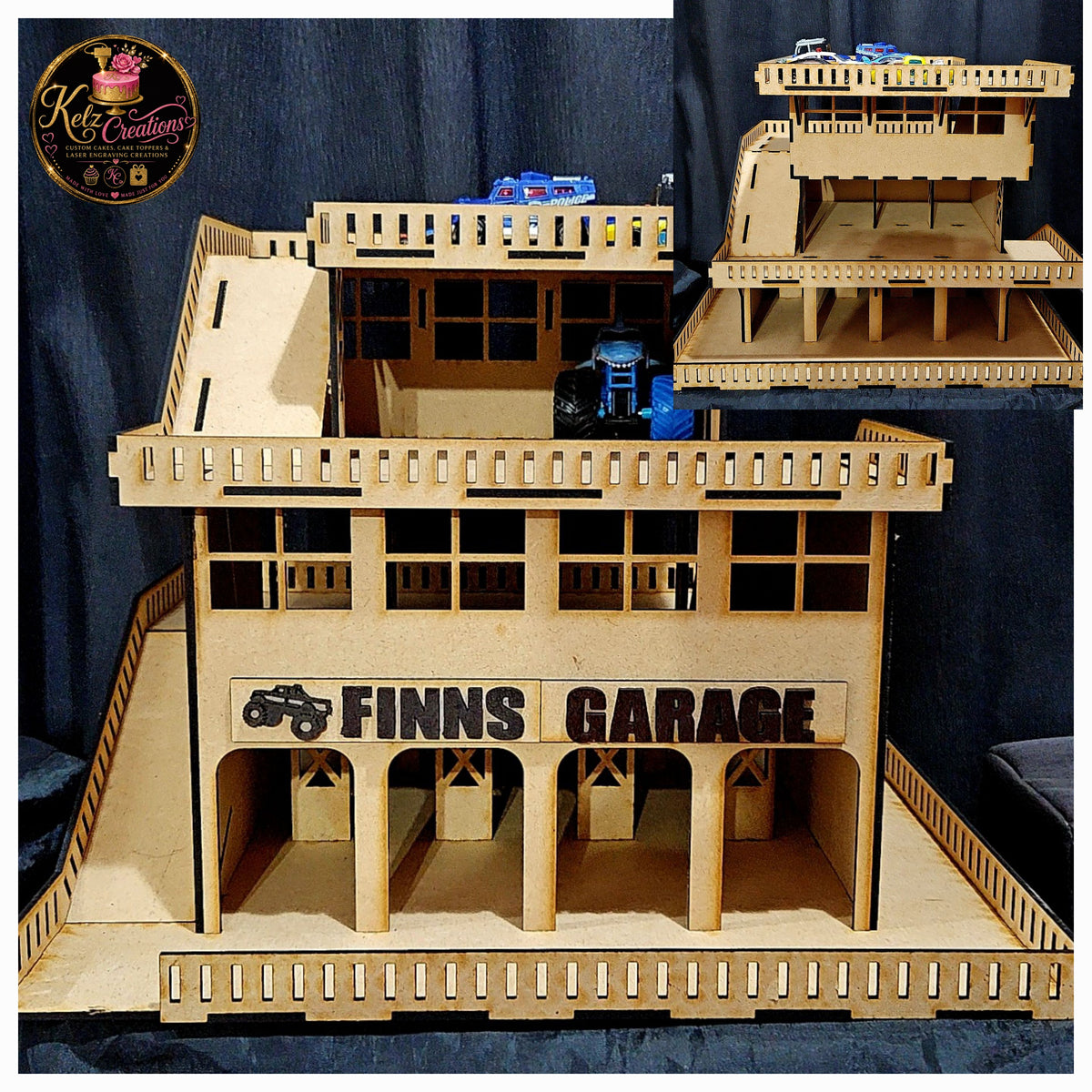 Large multi-storey car garage