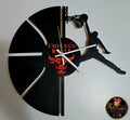 Personalised Laser Cut Wooden Basketball Clock