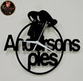 Personalised Laser Cut Acrylic Clock