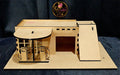 Two storey car garage toy