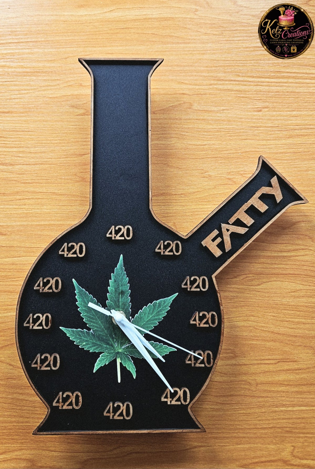 420 Themed wall clock