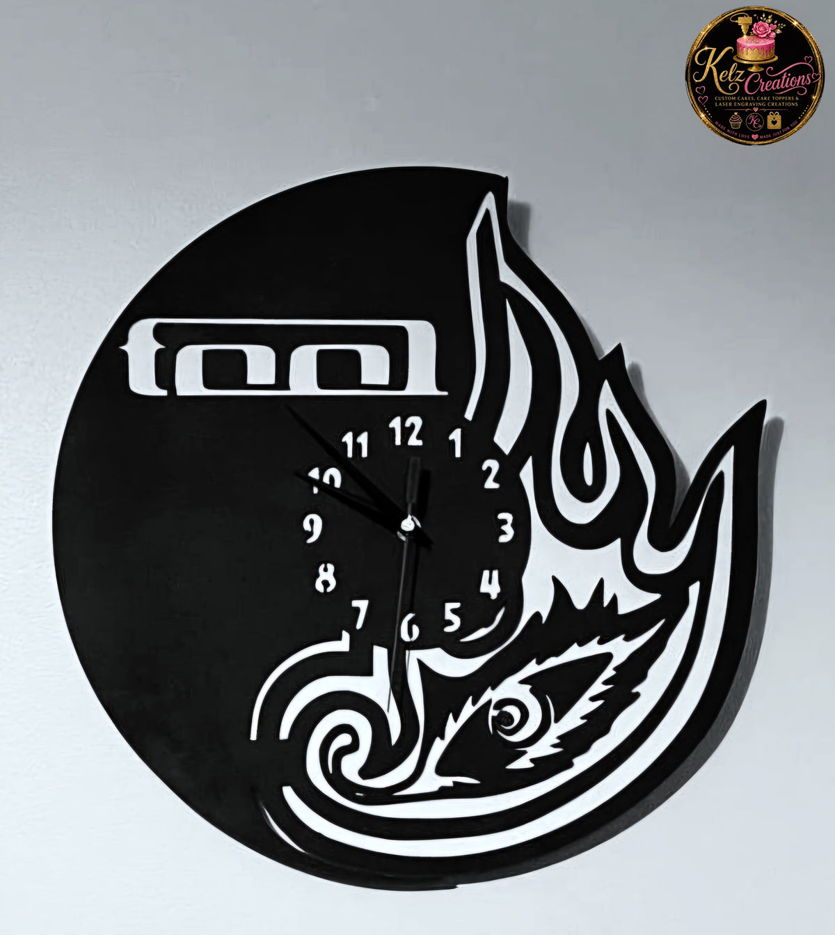 Tool themed wall clock
