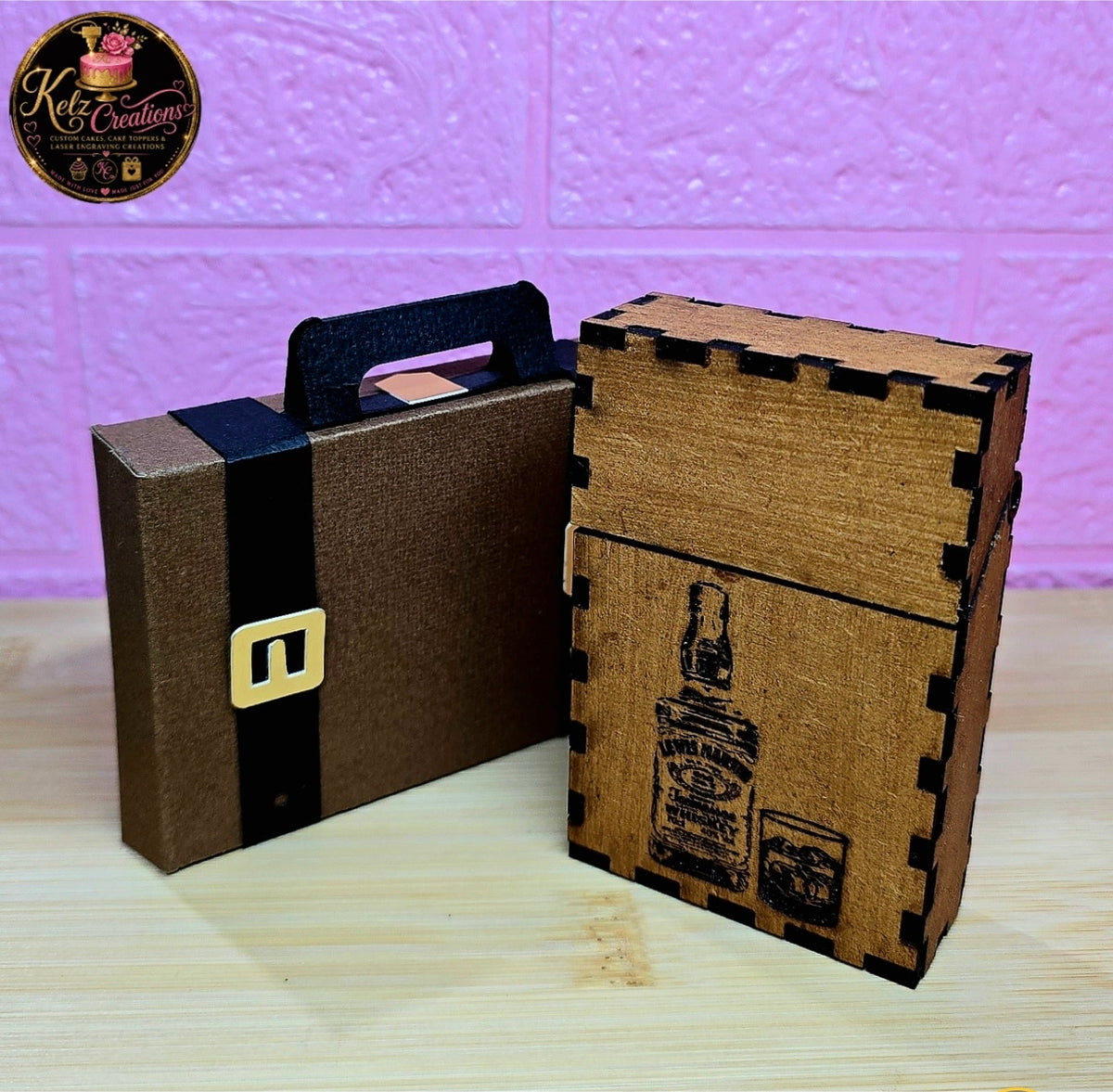 Personalised Laser Engraved Wooden Cigarette Box